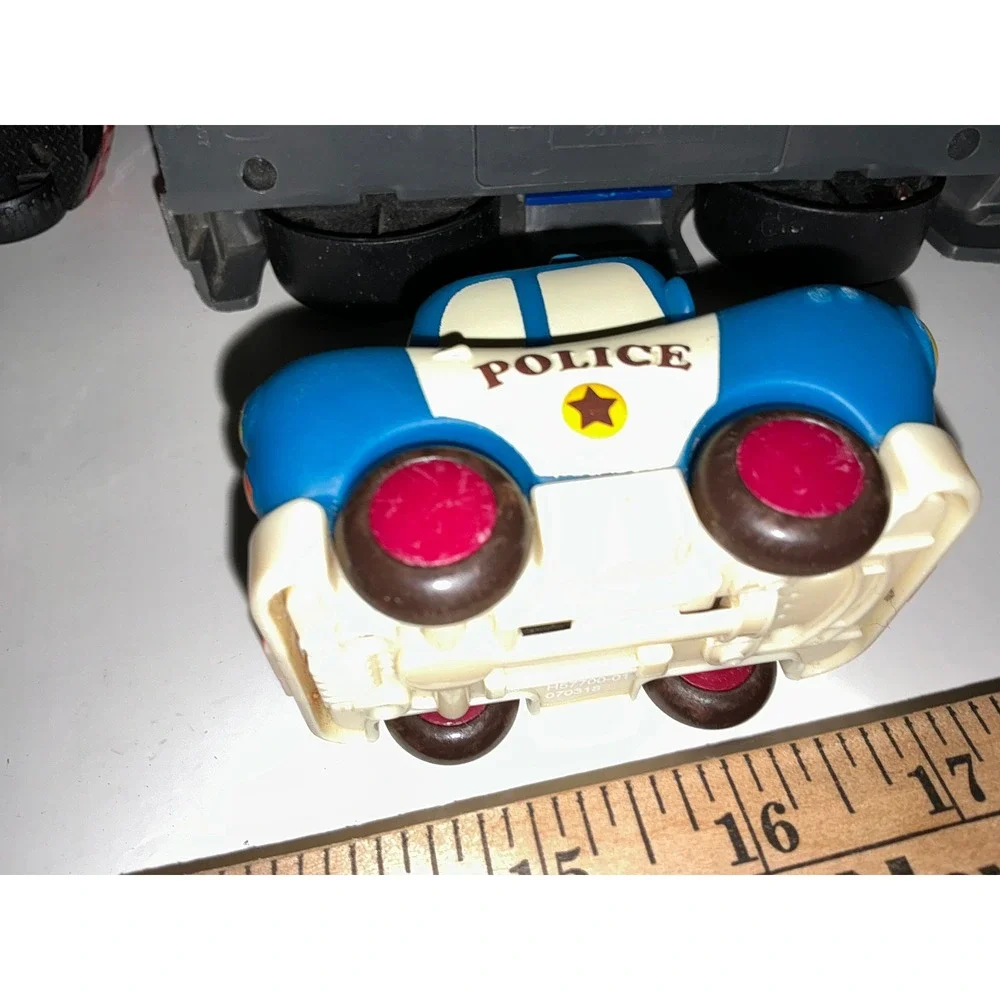 Tonka Hess Toy Truck Lot Fire Rescue Police Car Service Vehicles Set of 6